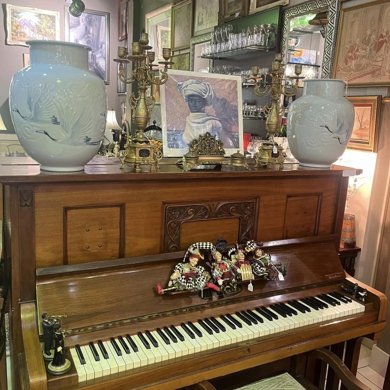Pair of large porcelain Chinese vases