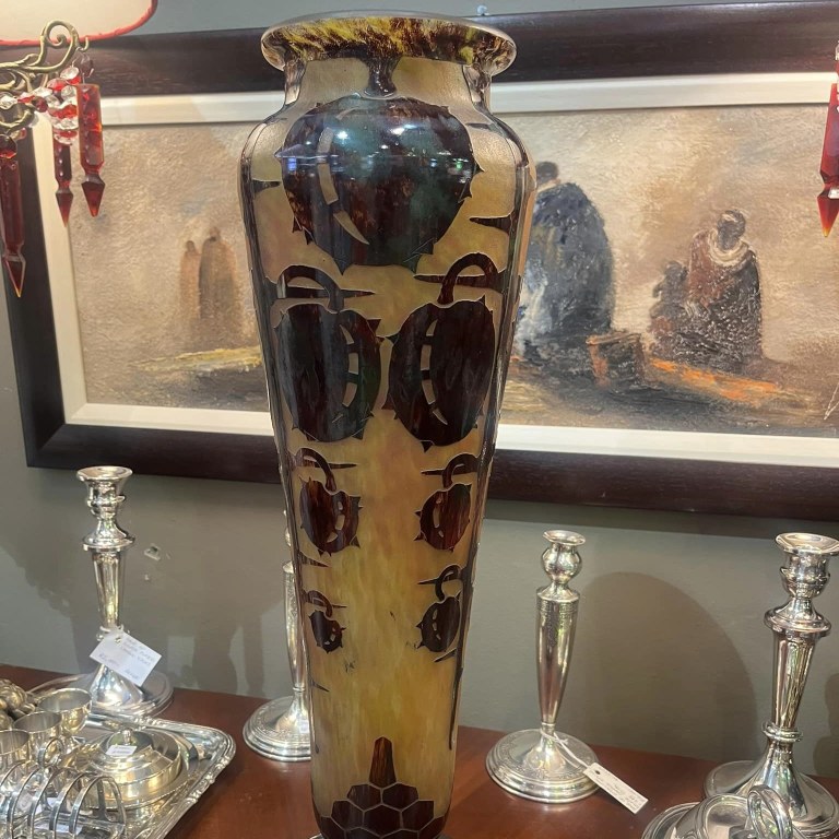 Le Verre Francois vase, c1920s