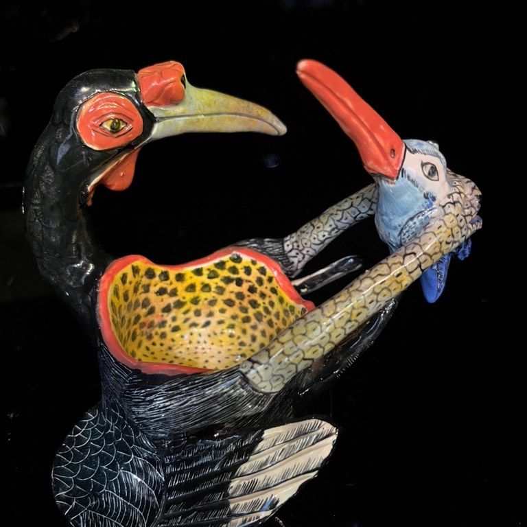 Ardmore bird bon bon dish