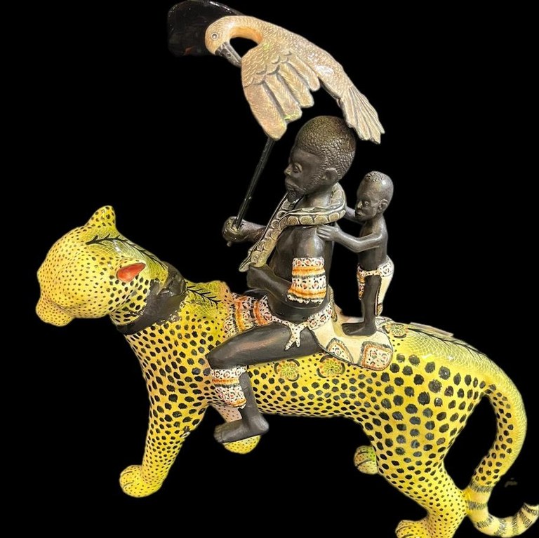 Ardmore leopard rider