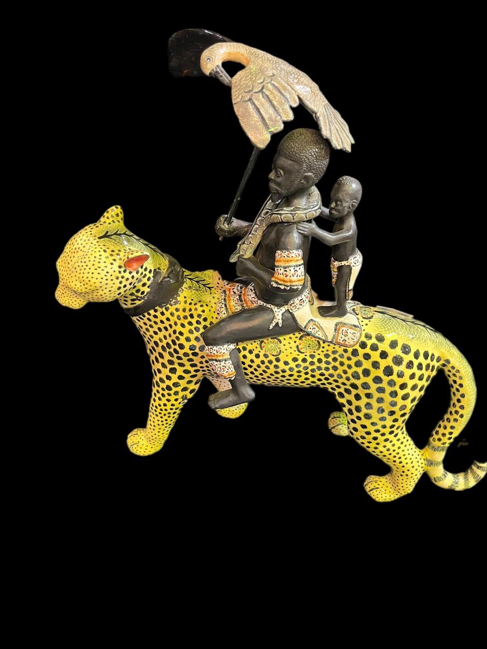 Ardmore leopard rider