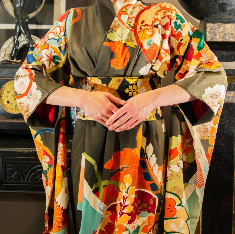 1970's Japanese wedding dress: R15,000