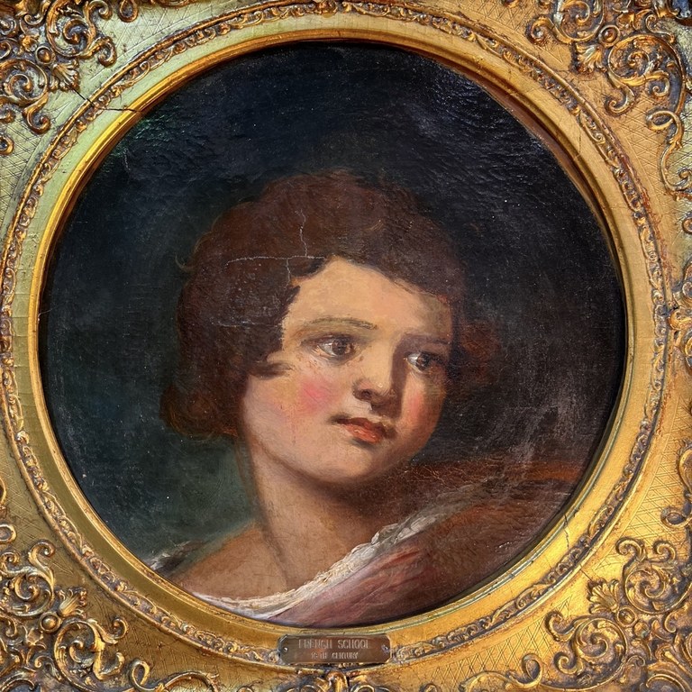 FRENCH SCHOOL (19th Century): Portrait of a Youth