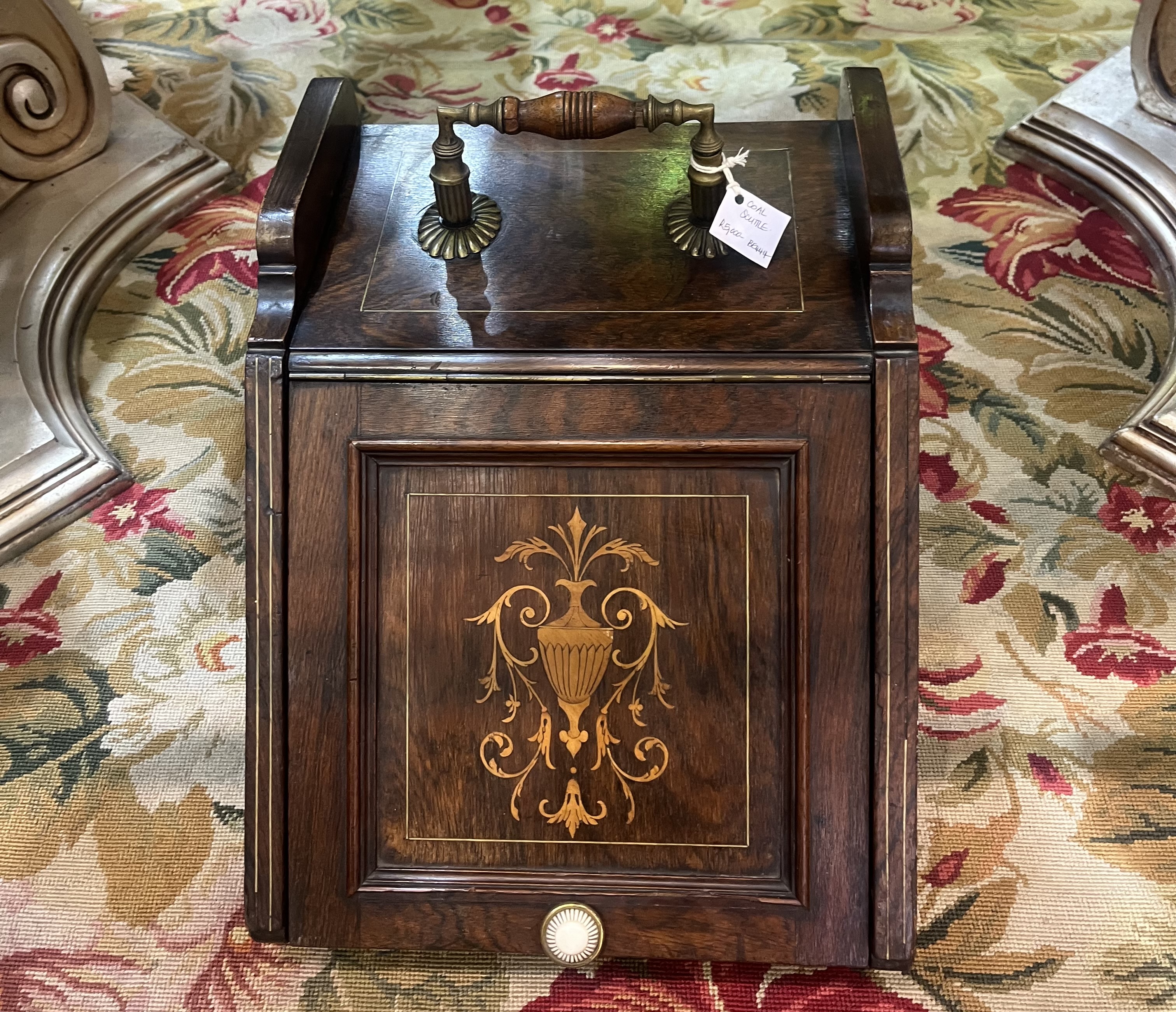 Edwardian coal scuttle