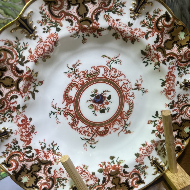 Royal Crown Derby porcelain imari plate