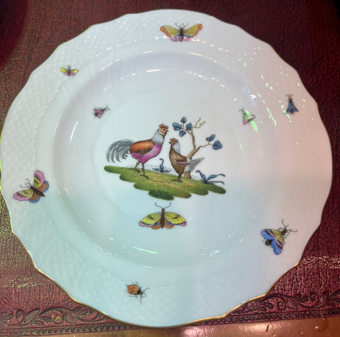 Herend Chanticleer bread & butter plate: R2,000
