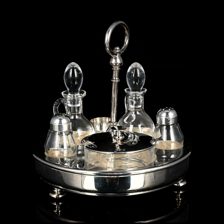 Christofle cruet, c1970s