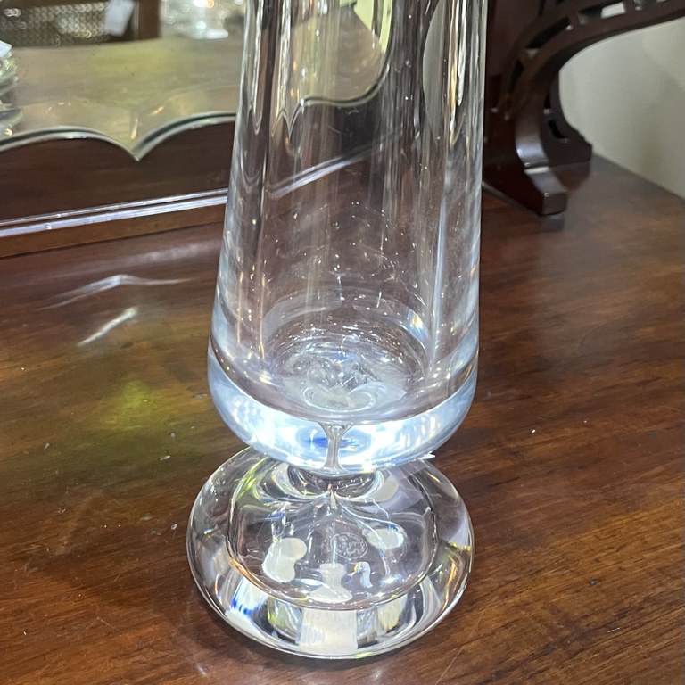 Baccarat crystal vase