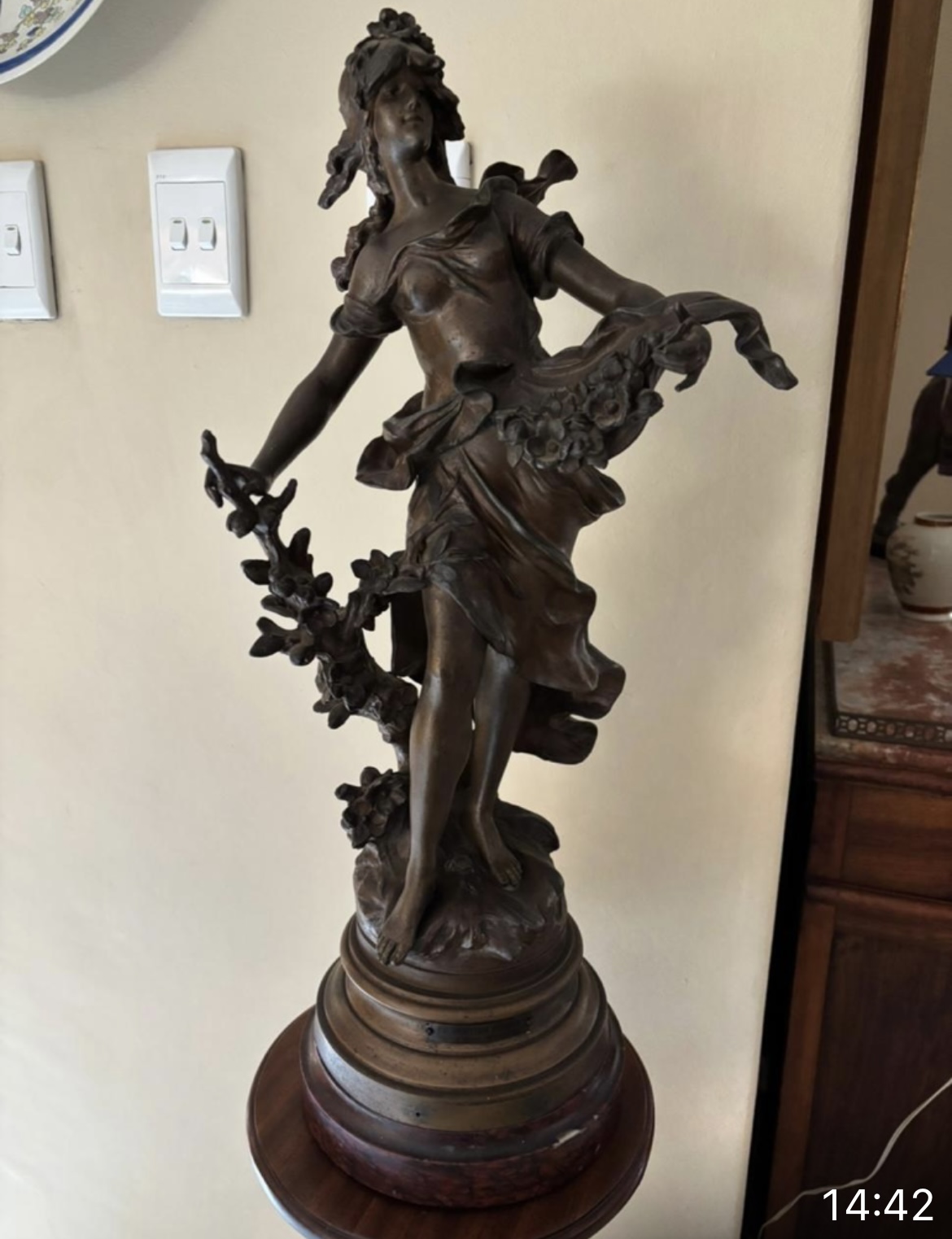 Auguste Moreueau bronze: POR