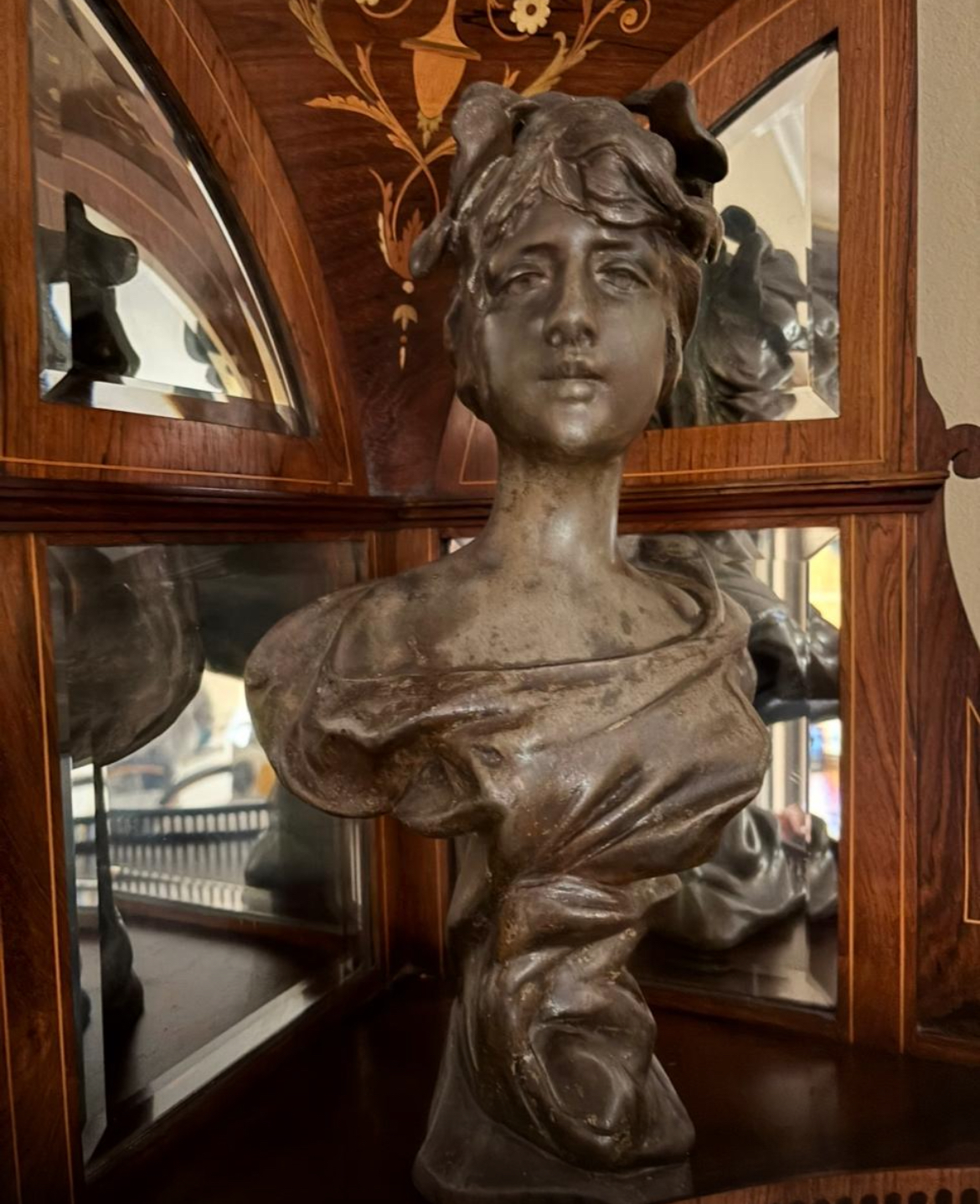 Anton Nelson bronze bust: POR