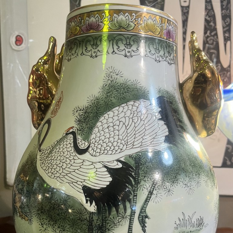 Meiping porcelain plum vase - R8,000
