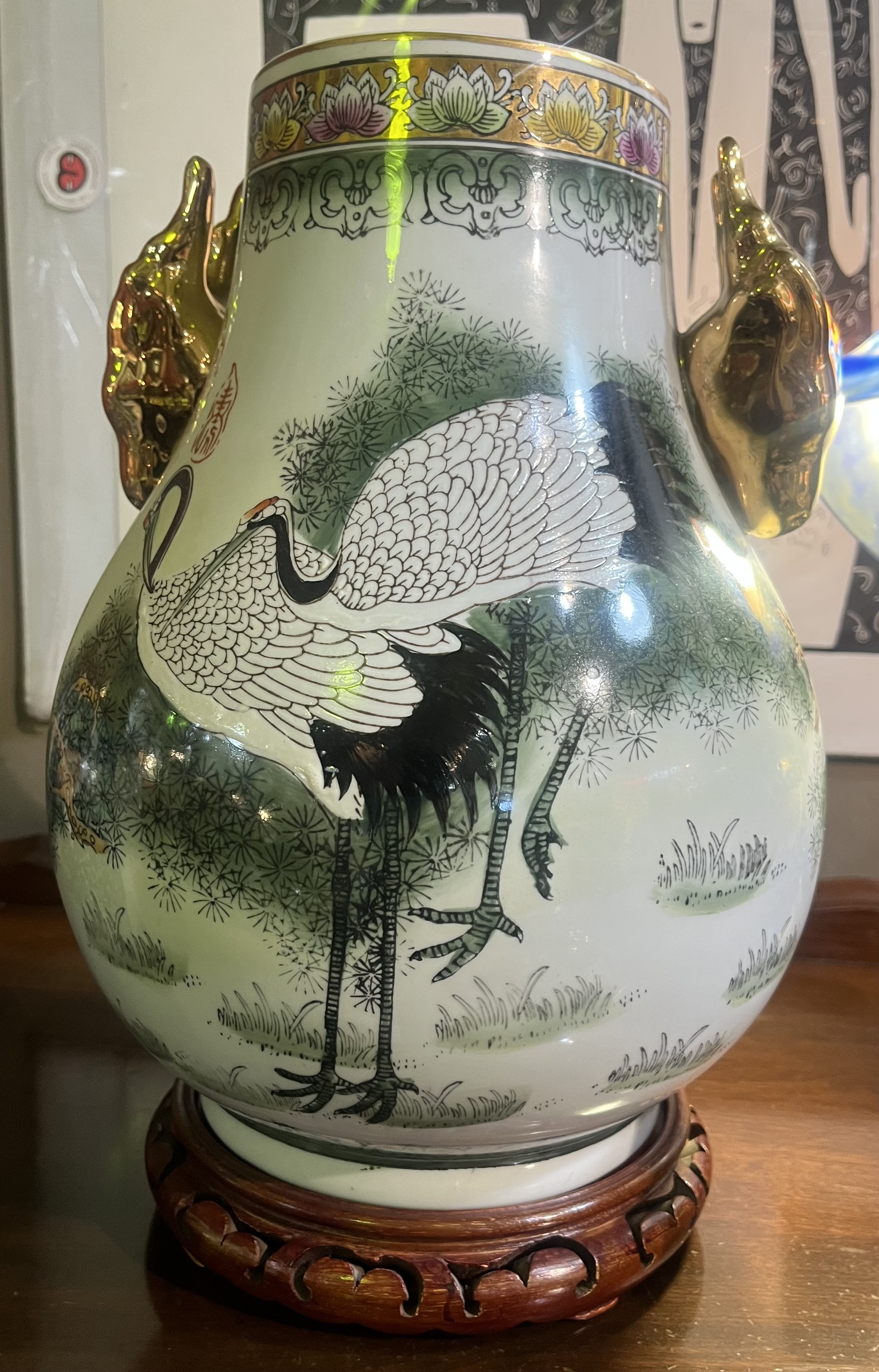 Meiping porcelain plum vase - R8,000