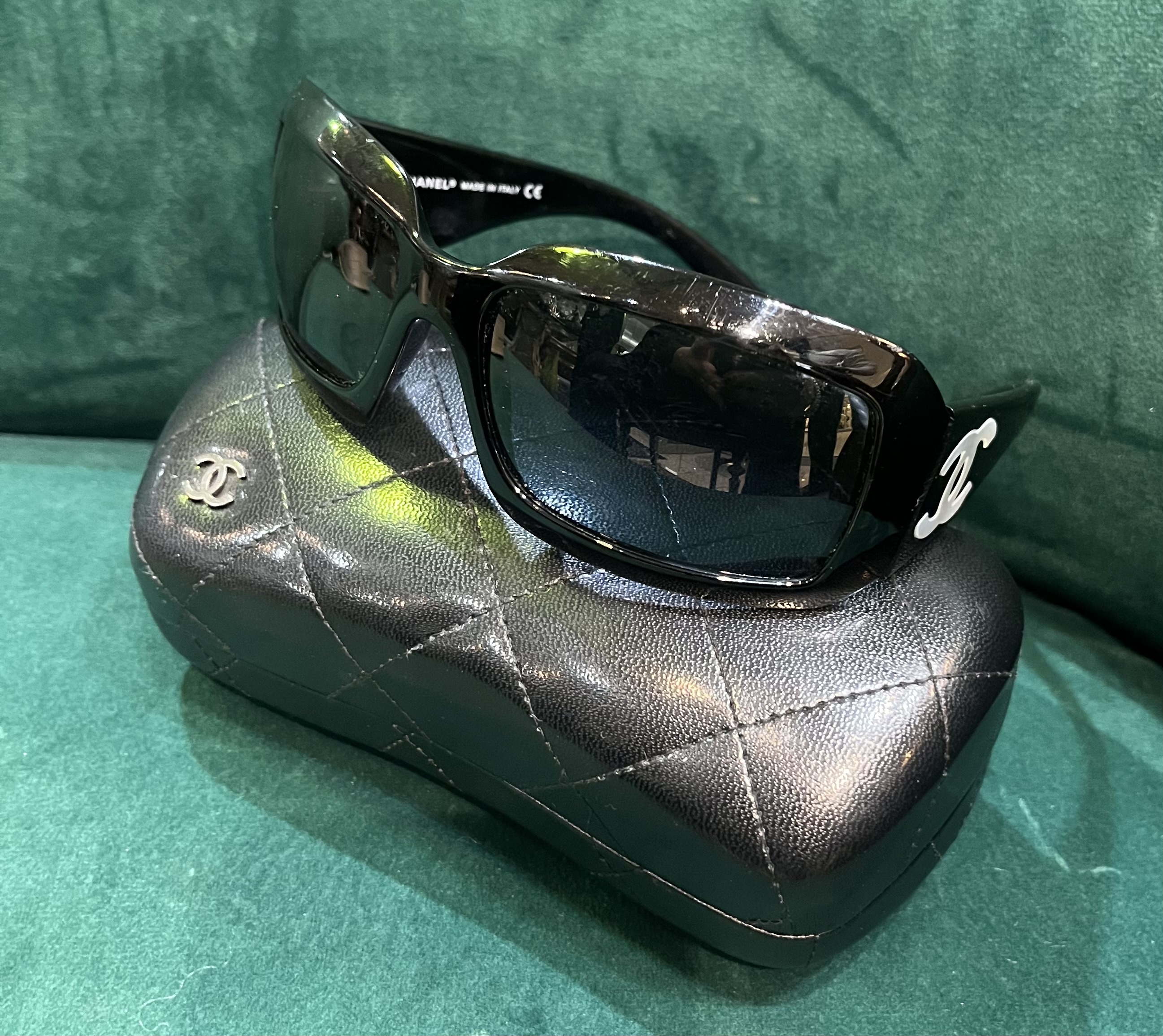 Pair of Chanel sunglasses