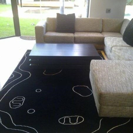 No 269 Ghorbany Collection: DNA Servies modern wool carpet designed by Shervin Ghorbany