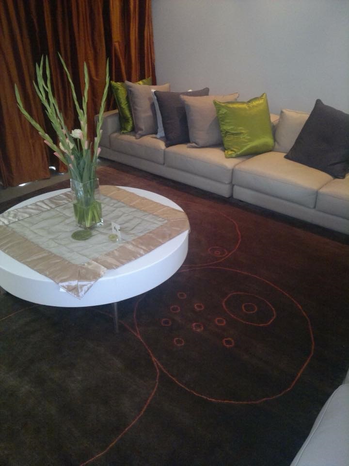 No 256 Ghorbany Collection: DNA Series modern wool carpet designed by Shervin Ghorbany