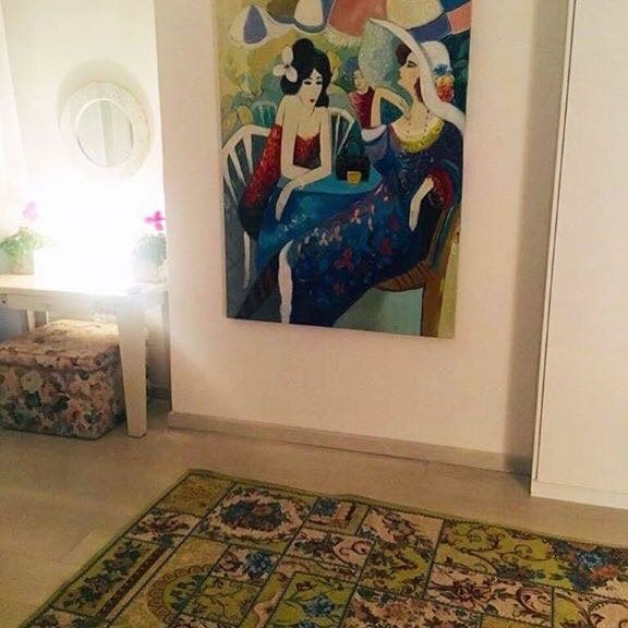 No 139 Ghorbany Collection: Aubusson kilim