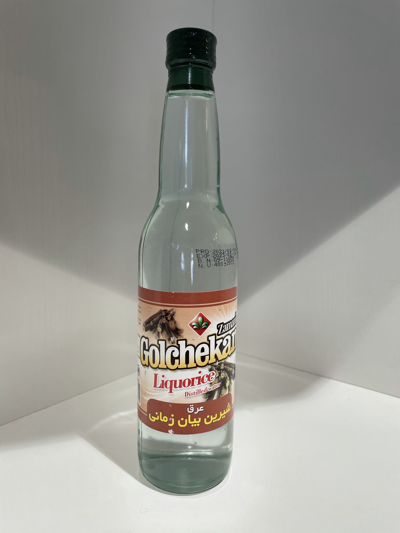 LIQUORICE DISTILLED WATER: R80 for 400ml / R50 for 250ml