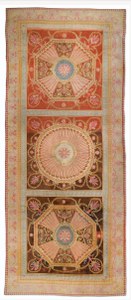 A GEORGE III MOORFIELDS CARPET DESIGNED BY ROBERT ADAM, CIRCA 1770