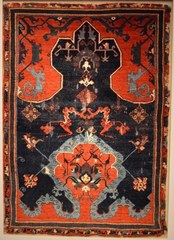 THE RUG: Niche Cloudband rug from Anatolia with the spider
