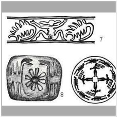 Some of the seals found at the site of Tepe Gawra, Iraq, clearly indicating the scorpion