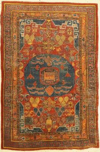 Antique Khotan, Turkestan, early 19th century