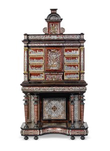 ANTWERP CABINET OF THE BAROQUE PERIOD ATTRIBUTED TO HENDRIK VAN SOEST, ANTWERP, CIRCA 1710