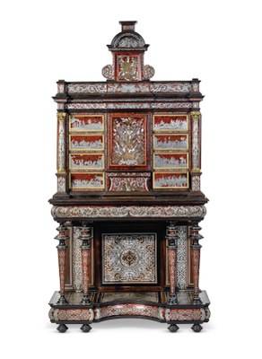 ANTWERP CABINET OF THE BAROQUE PERIOD ATTRIBUTED TO HENDRIK VAN SOEST, ANTWERP, CIRCA 1710