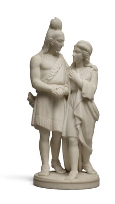 Hiawatha's Marriage by Edmonia Lewis