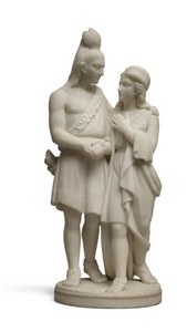 Hiawatha's Marriage by Edmonia Lewis