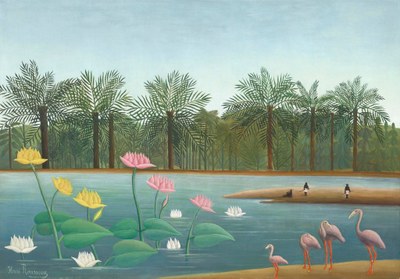 Les Flamants by Henri Rousseau