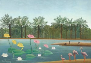 Les Flamants by Henri Rousseau