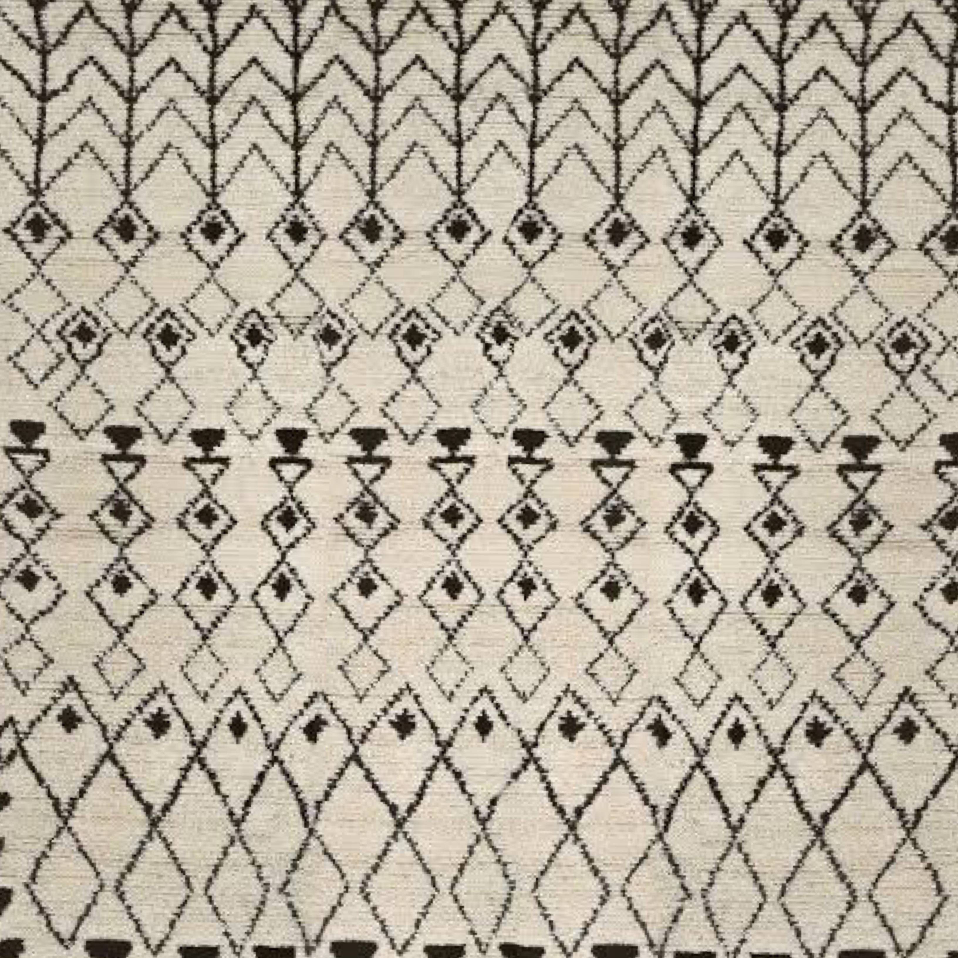 Keeping it simple: Monochrome carpets