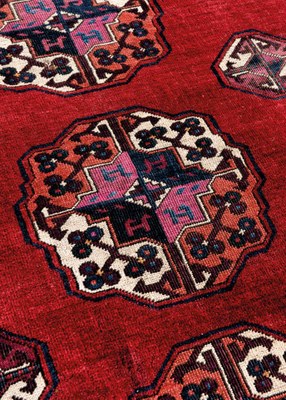 PART-SILK SALOR MAIN CARPET WEST TURKMENISTAN, CIRCA 1800