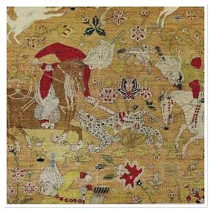 Hunting carpet at MAK