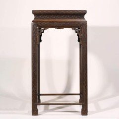 A CHINESE ZITAN INCENSE STAND With Estimate $3,000 - $5,000 Sold for $150,000 on 15 January 2021 Joseph Y Shook Auction