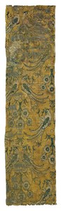 SILK BROCADE FRAGMENT SAFAVID IRAN, SECOND HALF 16TH CENTURY