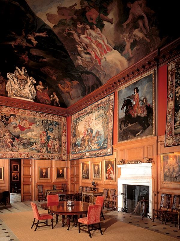 The Tapestry room in the Boughton House
