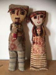 Chancay Burial dolls