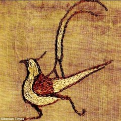 Pazyryk embroidered bird