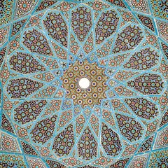 Tile tomb of Hafez by Pentocelo