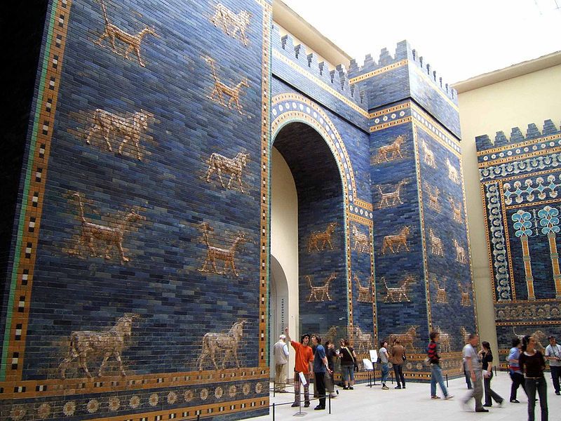 Tiles - Ishtar Gate Pergamom Berlin Museum - Rictor Norton