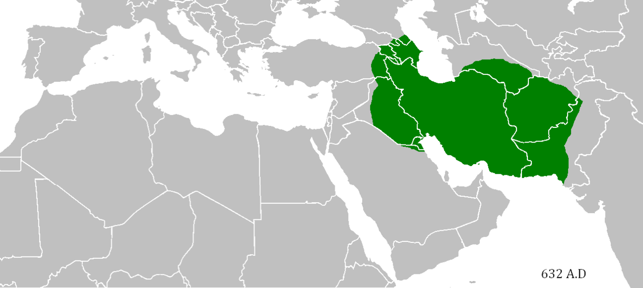 Extent of the Sasanid Empire