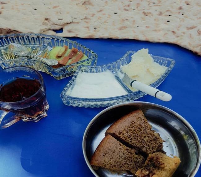 Dairy products of the Sangesari tribe