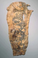 Tattoos on the skin of a Scythian mummy